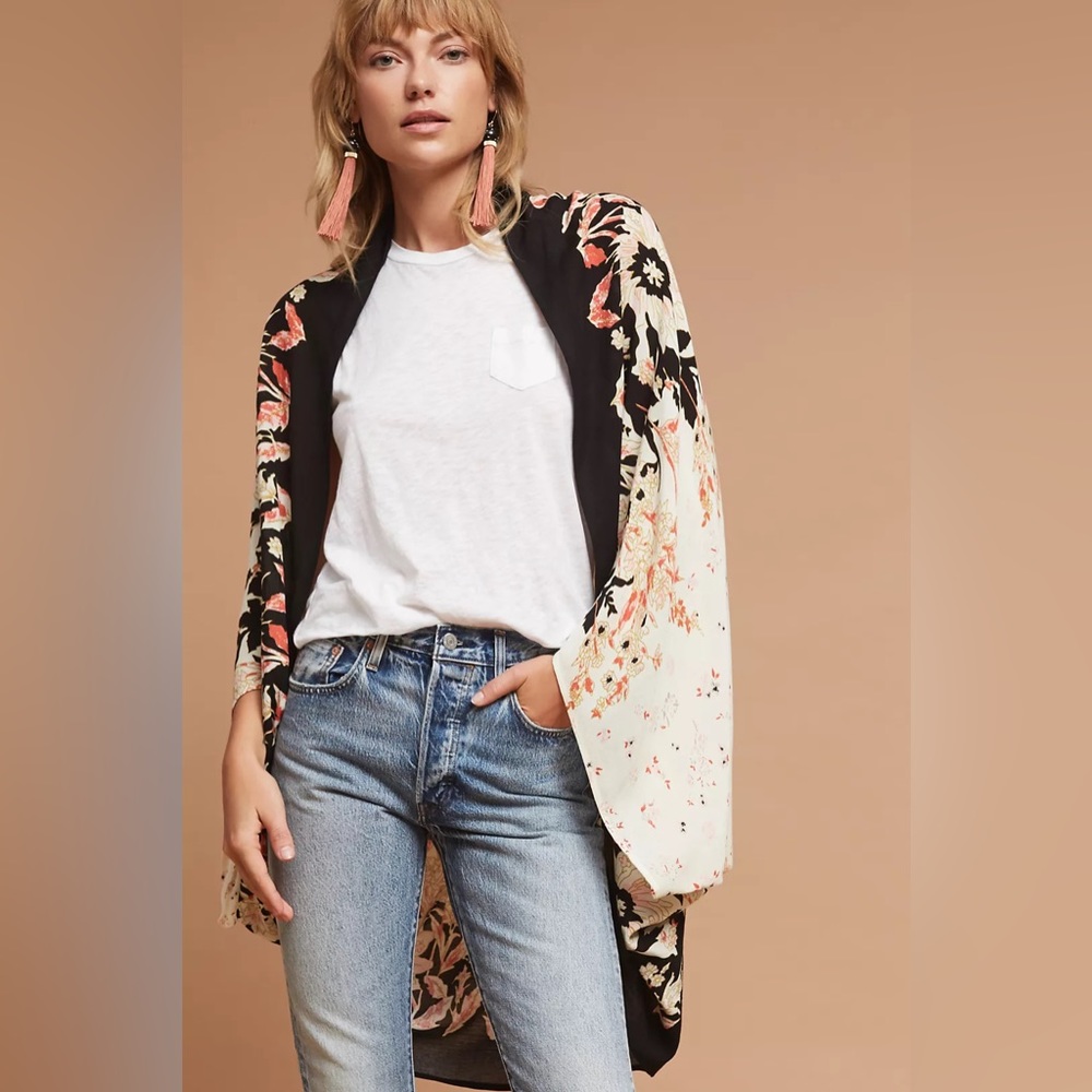 Anthropologie Isolde Kimono by Roffe